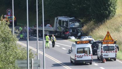 L’accident s’était déroulé quelques mètres après le viaduc et a impliqué six personnes.