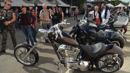 Le festival Rock Marins est une plongée dans l’univers si particulier des bikers, de leurs engins et de leur passion.